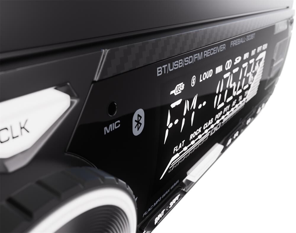 Автомагнитола AURA Fireball-303BT USB/SD ресивер