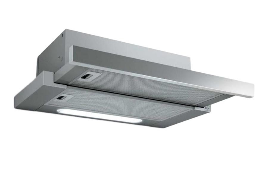 Вытяжка Jet Air Aurora LX/GRX/F/60 серебристый упр. кнопочное (1 мотор)