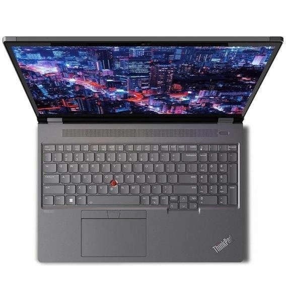 Ноутбук Lenovo ThinkPad P16 G2 (21FBA0R7CD) Intel Core i7-14700HX/16Gb/SSD512Gb/RTX2000 8Gb/16"/IPS/WUXGA/1920x1200/60Hz/Win11Pro/Storm Grey