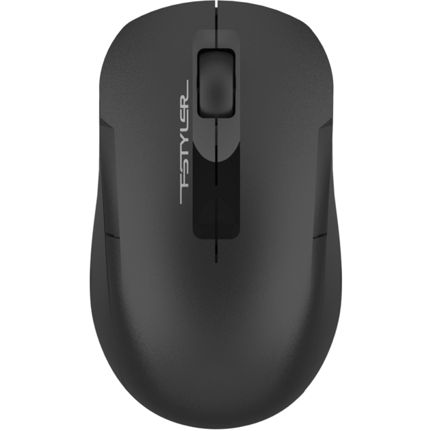 Мышь A4Tech Fstyler FG15CS Air2 черный оптич. 1200dpi silent беспров. USB для ноутбука 3but (FG15CS