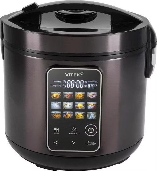 Мультиварка Vitek VT-MC0501 черный/черный