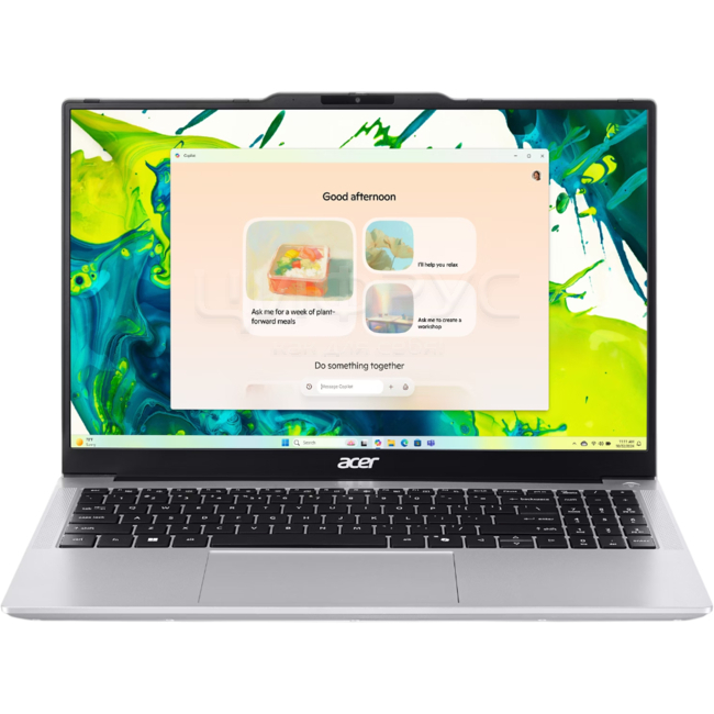 Ноутбук Acer Aspire Lite 15 AL15-53P-56PA (NX.DGCEM.001-Win11Pro) Core 5 120U 16Gb SSD 512Gb Intel Graphics 15,6 FHD IPS Cam KBD RU/ENG Серебристый