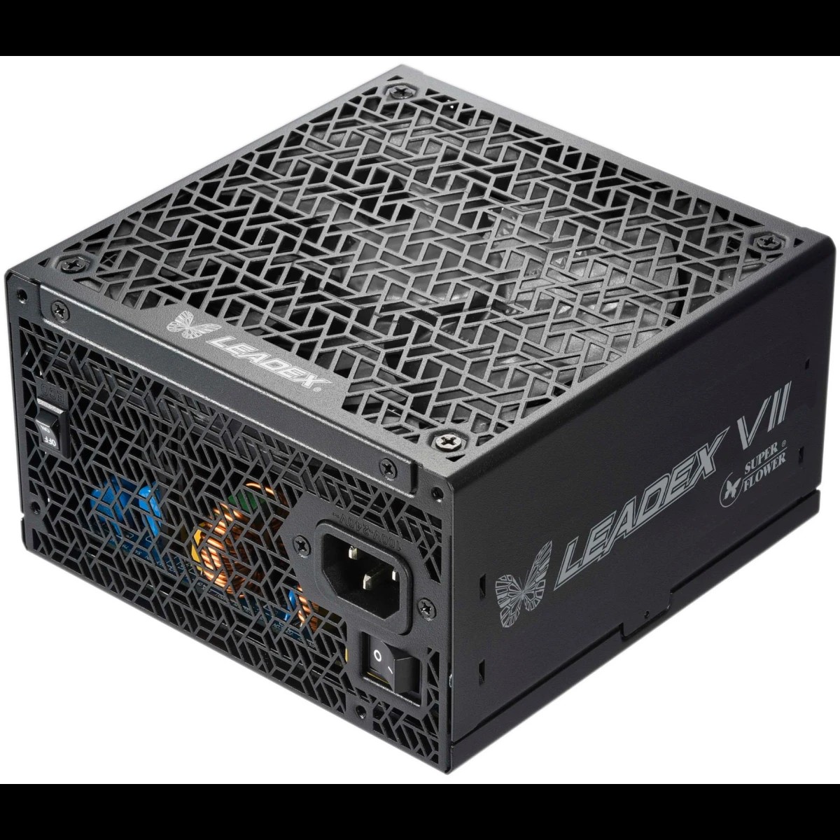 Блок питания Super Flower Leadex VII SF-1000F14XP черный, 1000W, ATX 3.0, 140mm, 12xSATA, 4xPCI-E(6+2), 1x12VHPWR, APFC, 80+ Platinum