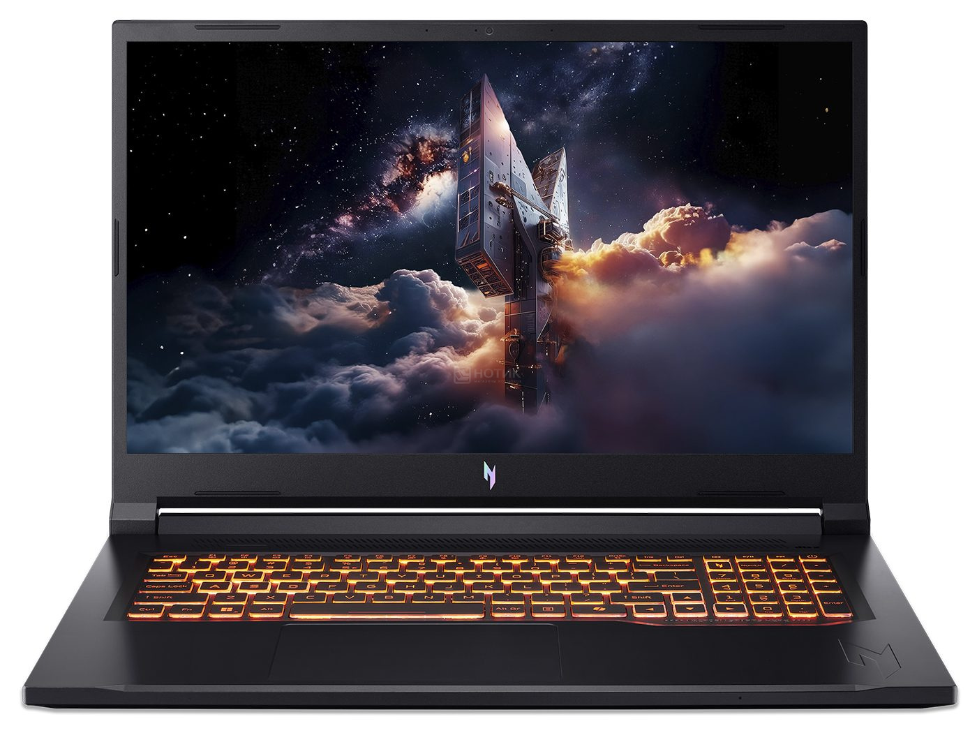 Ноутбук Acer Nitro V 17 AI ANV17-41-R6SG (NH.QYVCD.00A)Ryzen 5 240 16Gb SSD512Gb NVIDIA GeForce RTX 5060 8Gb 17.3" IPS FHD (1920x1080)безОС black WiFi
