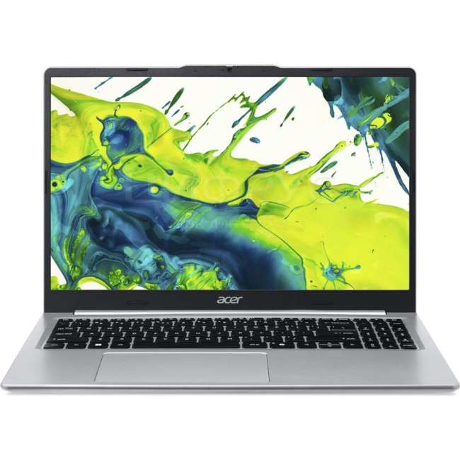 Ноутбук Acer Aspire Lite 15 AL15-36P-37A4 (NX.DGJCD.003-Win11Pro) Core 3 N350 8Gb SSD 256Gb Intel Graphics 15,6 FHD IPS Cam 45Вт*ч Серебристый