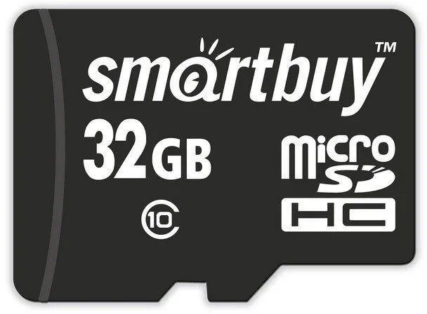 Карта памяти Smartbuy microSDHC 32GB Class10 (SB32GBSDCL10-00)