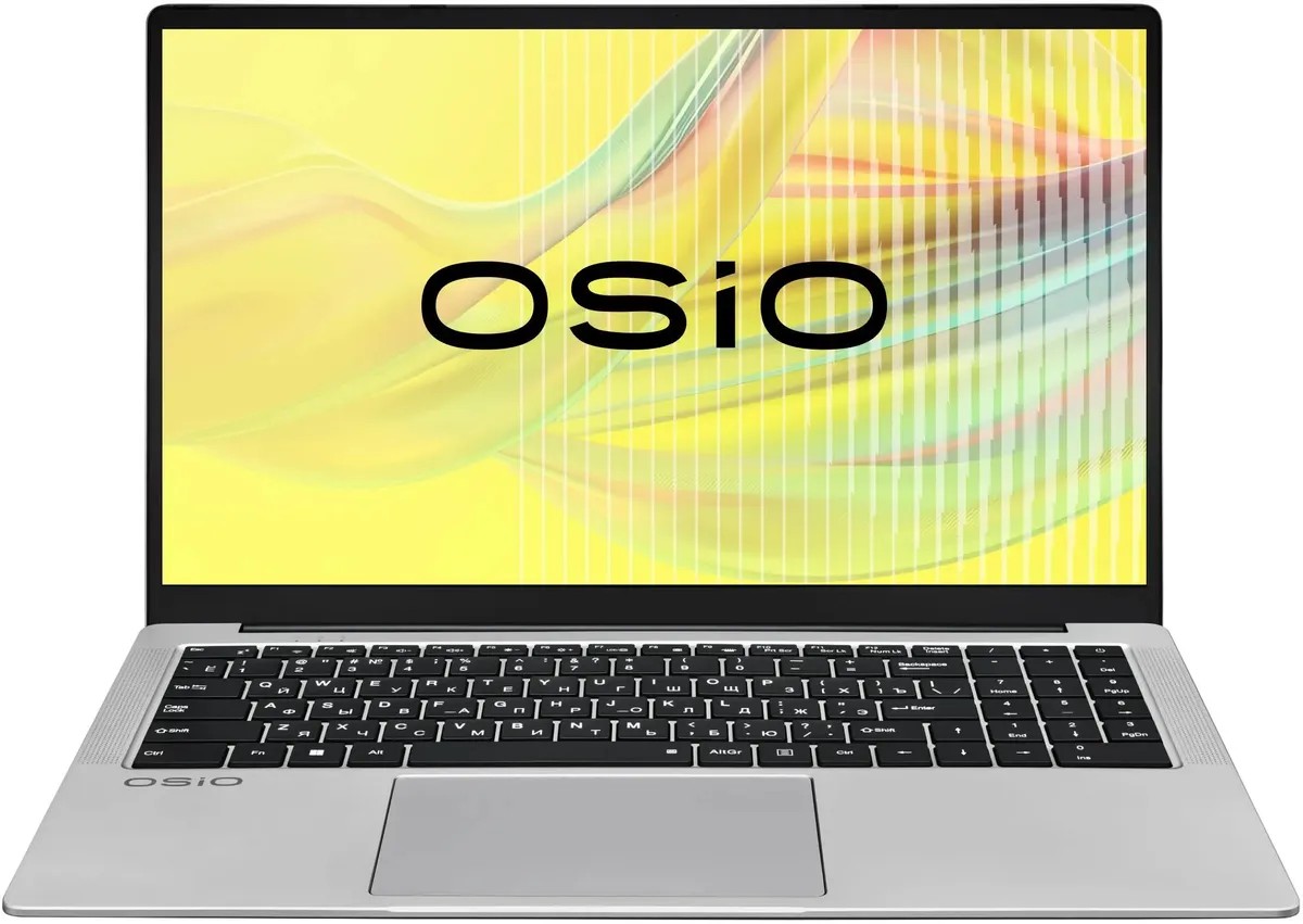 Ноутбук OSIO FocusLine F160A-004 16.1", 2023, IPS, AMD Ryzen 5 5500U 2.1ГГц, 6-ядерный, 8ГБ DDR4, 512ГБ SSD, AMD Radeon, Windows 11 Home