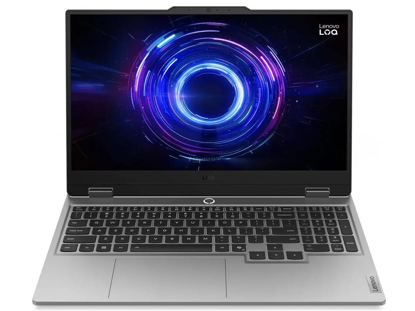 Ноутбук Lenovo LOQ 15IRX10 i7-13700HX (83JE00L3PS-Win11Pro) 24Gb SSD 512Gb Nvidia RTX 5060 8Gb 15,6 FHD IPS Cam 60Вт*ч KBD RUENG Серый
