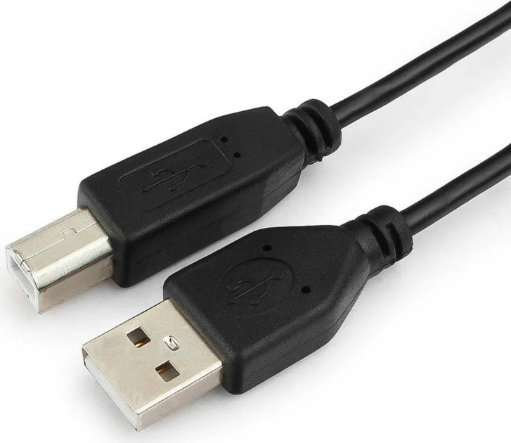 Кабель Гарнизон GCC-USB2-AMBM-1M USB 2.0 AM/BM 1м пакет