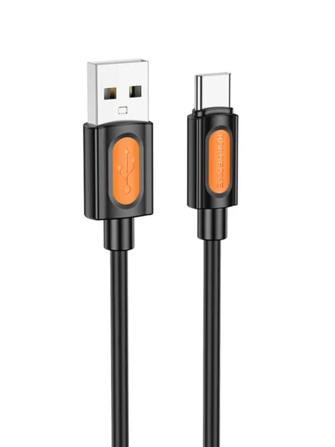 Дата-кабель BOROFONE BX114 USB Type-C чёрный