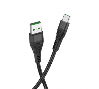 Дата-кабель HOCO U53  5A Flash Type-C 1м (черный)