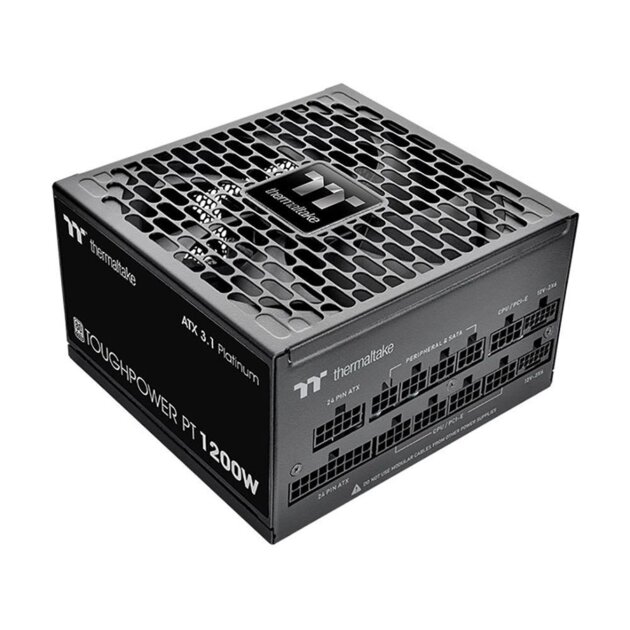 Блок питания Thermaltake Toughpower PT (PS-TPP-1000FNFAPE-1) /1000W/Fully Modular Non Light/Full Range/Analog/80 Plus Platinum/EU