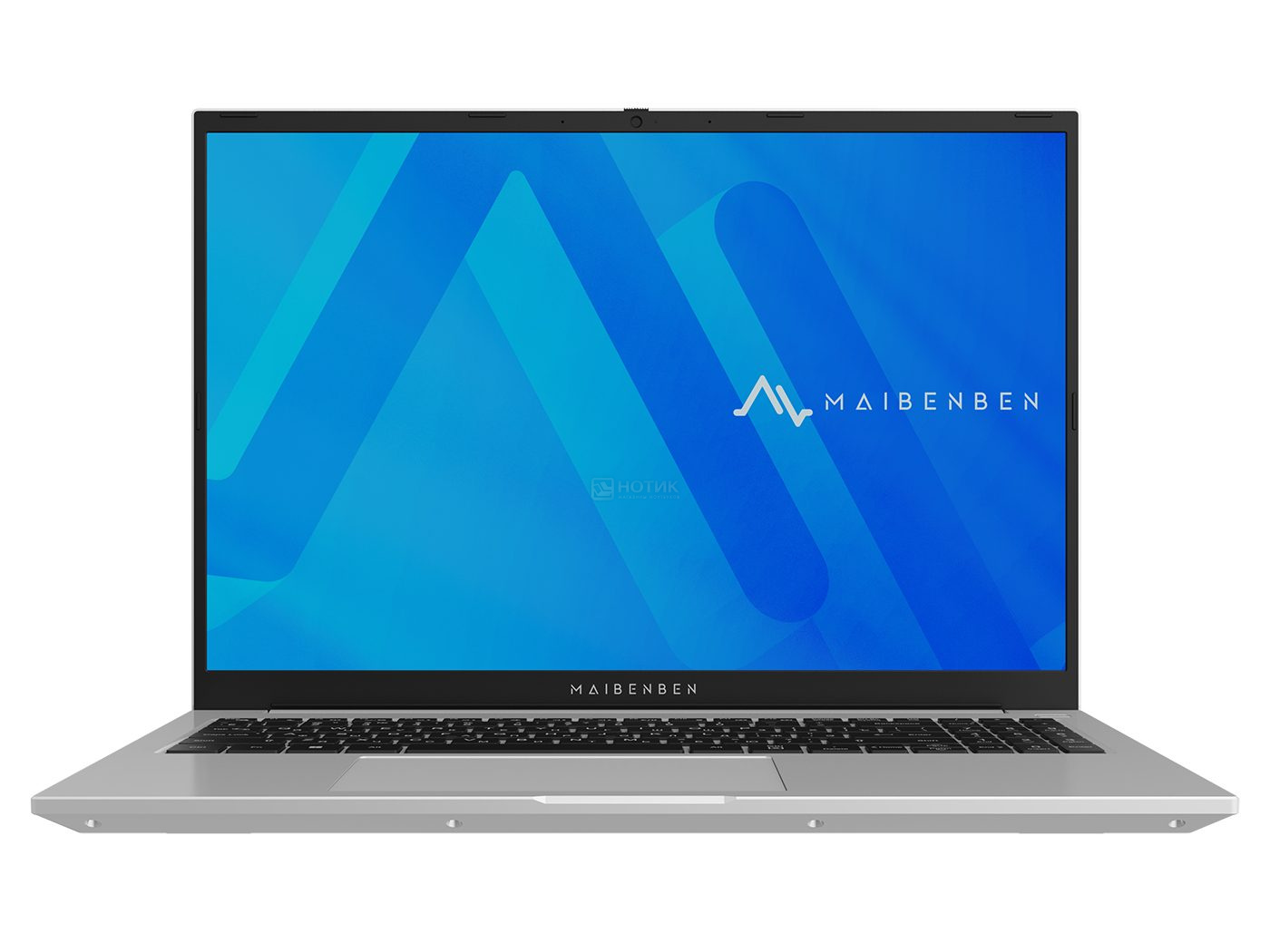 Ноутбук Maibenben Medio M16B 16" (M16B-R574UM0F14HS3E10) FHD IPS,  R5-7430U, 16Gb, 512Gb SSD, UMA, W11, Silver