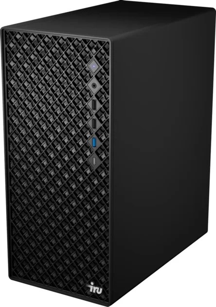 ПК iRU Tactio 310H6SB (2131077) Intel Core i5 12400, DDR4 16ГБ, 512ГБ(SSD), Intel UHD Graphics 730, FreeDOS, черный