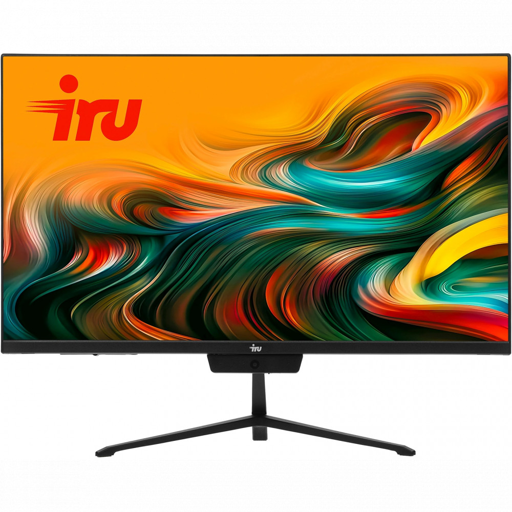 Моноблок IRU P233 (2196003-Win11Pro) 23.8" Full HD i5 1235U (1.3) 16Gb SSD512Gb UHDG 64 GbitEth WiFi BT 65W Cam черный 1920x1080