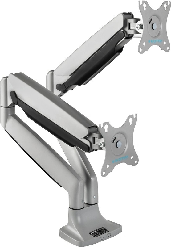 Кронштейн Kromax 90636 для мониторов ЖК Office-22 серебристый 17"-35" макс.15кг