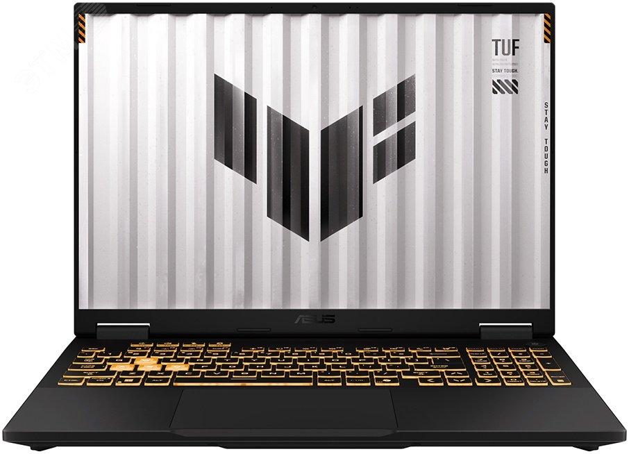 Ноутбук ASUS TUF Gaming F16 FX608JHR-RV142 (90NR0NA1-M00BK0), 16", 2025, IPS, Intel Core i5 14450HX 2.4ГГц, 16ГБ DDR5, 512ГБ SSD, NVIDIA GeForce RTX 5050 8 ГБ, TGP 115Вт, без ОС, серый