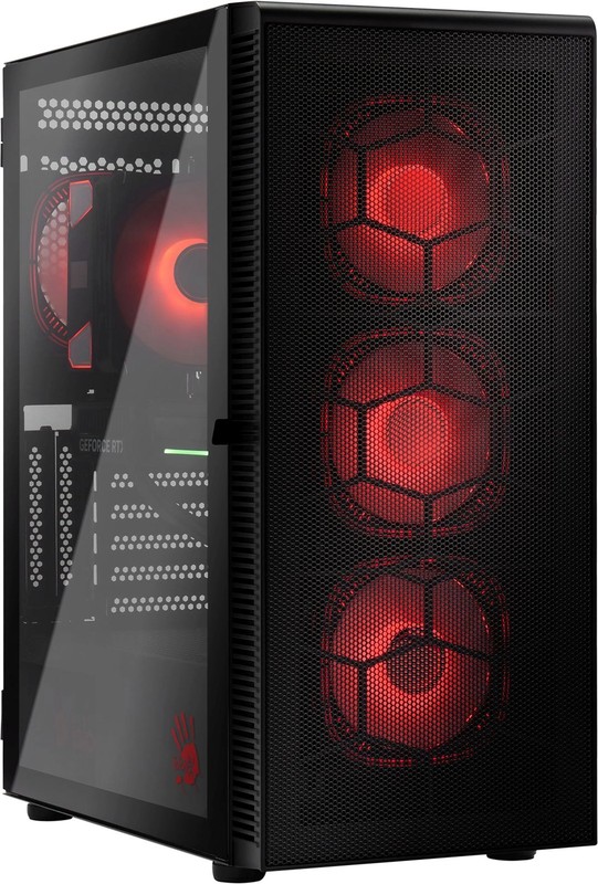 ПК Bloody BD-PC CB76T2 (2141980) TWR i7 14700F (2.1) 32Gb SSD1Tb RTX5060 8Gb Windows 11 Home 64 GbitEth 650W черный (RUS)
