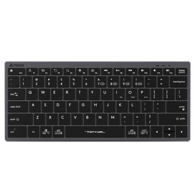 Клавиатура A4Tech Fstyler FBX51C серый
