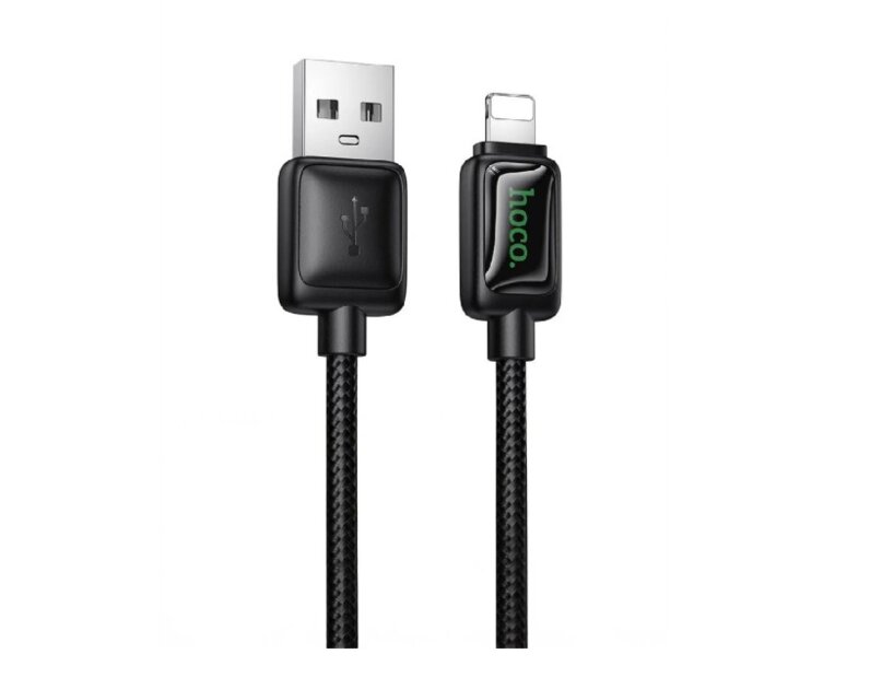 Кабель HOCO U146 Mundo charging data cable IP Black