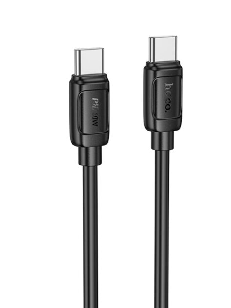 Кабель Hoco X115 60W Type-C/Type-C Black