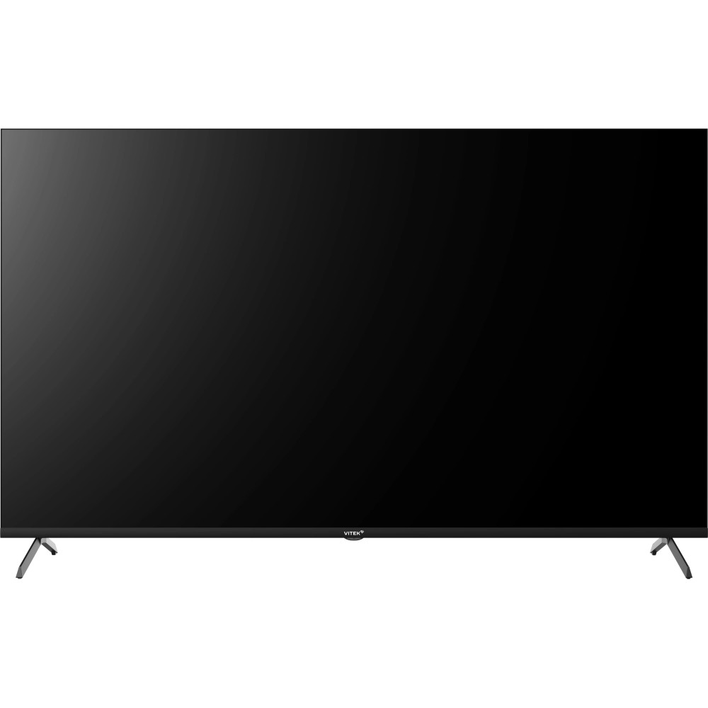 Телевизор Vitek VT-55UBS410 Google TV Frameless черный/черный 4K Ultra HD 60Hz MEMC DVB-T DVB-T2 DVB-C DVB-C2 DVB-S DVB-S2 USB 2.0 WiFi Smart