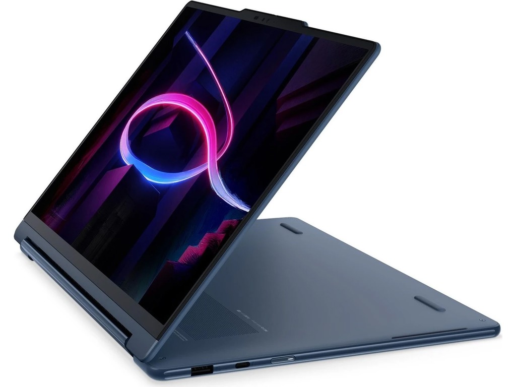 Ноутбук Lenovo Yoga 9 2-in-1 14IPH11 (83SE001RRK-Win11H)Core Ultra 7 355 32Gb SSD512Gb Intel Graphics 14" OLED Touch 2.8K (2880x1800) blue WiFi BT Cam