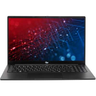 Ноутбук IRU Strato 15ALID4 (2225143) Core i3 1215U 8Gb SSD256Gb Intel UHD Graphics 15.6" IPS FHD (1920x1080) без ОС black WiFi BT Cam 6000mAh