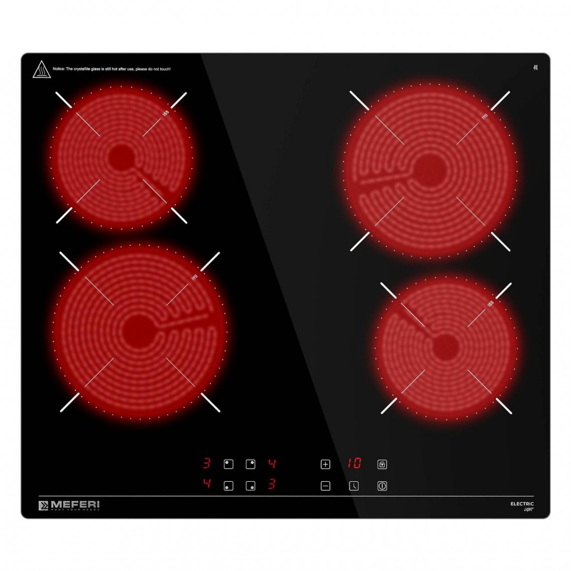 Варочная поверхность MEFERI MEH604BK Light