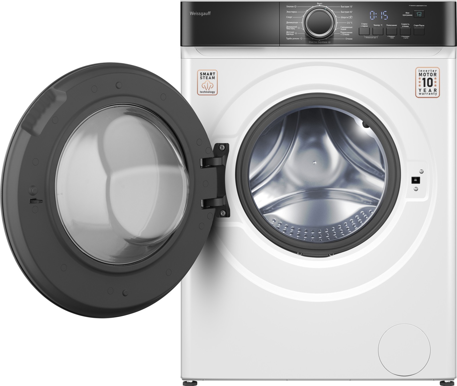 Стиральная машина Weissgauff WM 4427 Inverter Steam