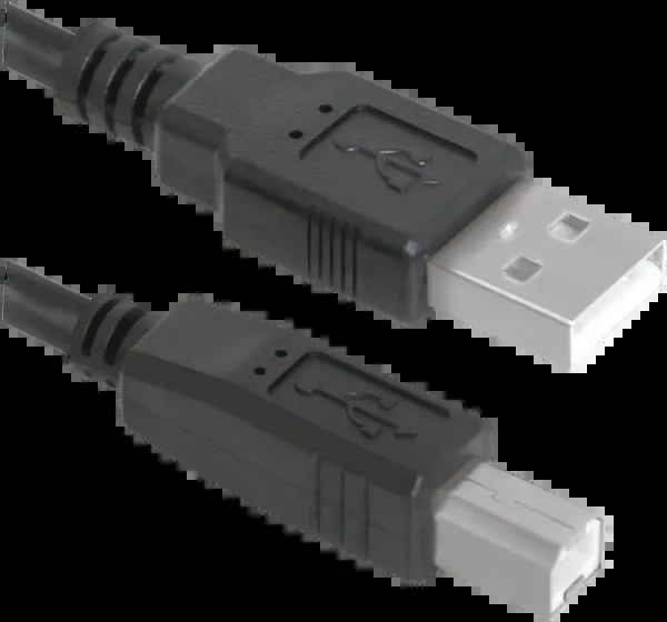 USB кабель DEFENDER USB04-17 USB2.0 AM-BM, 5.0м 83765
