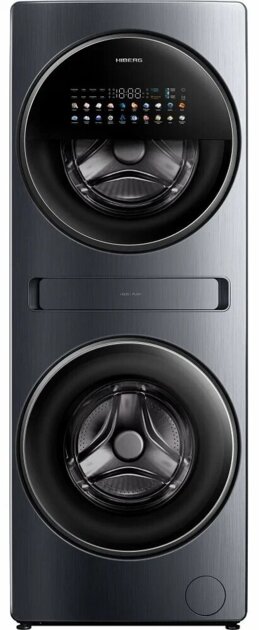 Стиральная машина c сушкой HIBERG Tower i-DD 107-612 Sd