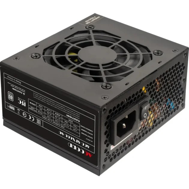 Блок питания Accord ACC-SFX600-80, SFX 600W 24pin APFC 80mm fan 3xSATA RTL