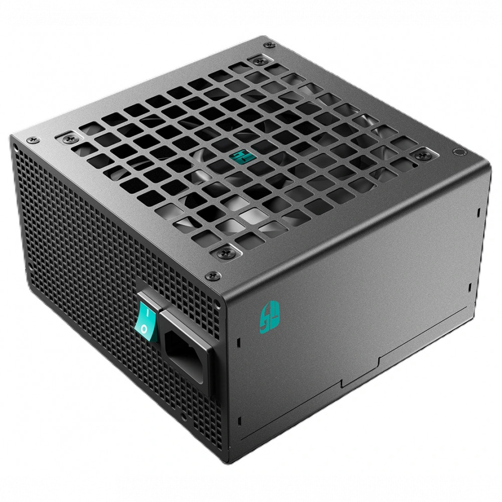 Блок питания DeepCool PF750D V2 (r-pf750d-hf0b-wgeu-v2), 750Вт, 80 Plus Silver, 120мм, черный, retail