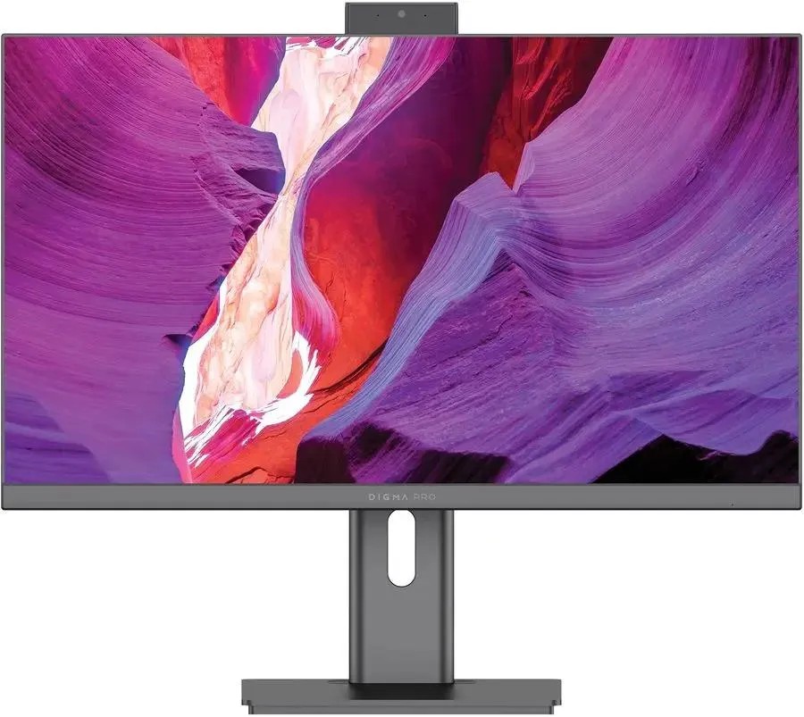 Моноблок DIGMA PRO Unity DM23P5-ADXW02 23.8" Full HD, Intel Core i5 1235U, 16ГБ DDR4, 512ГБ SSD, Windows 11 Professional, серый и черный