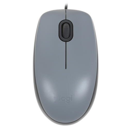 Мышь LOGITECH M110 (910-006760) проводная серый