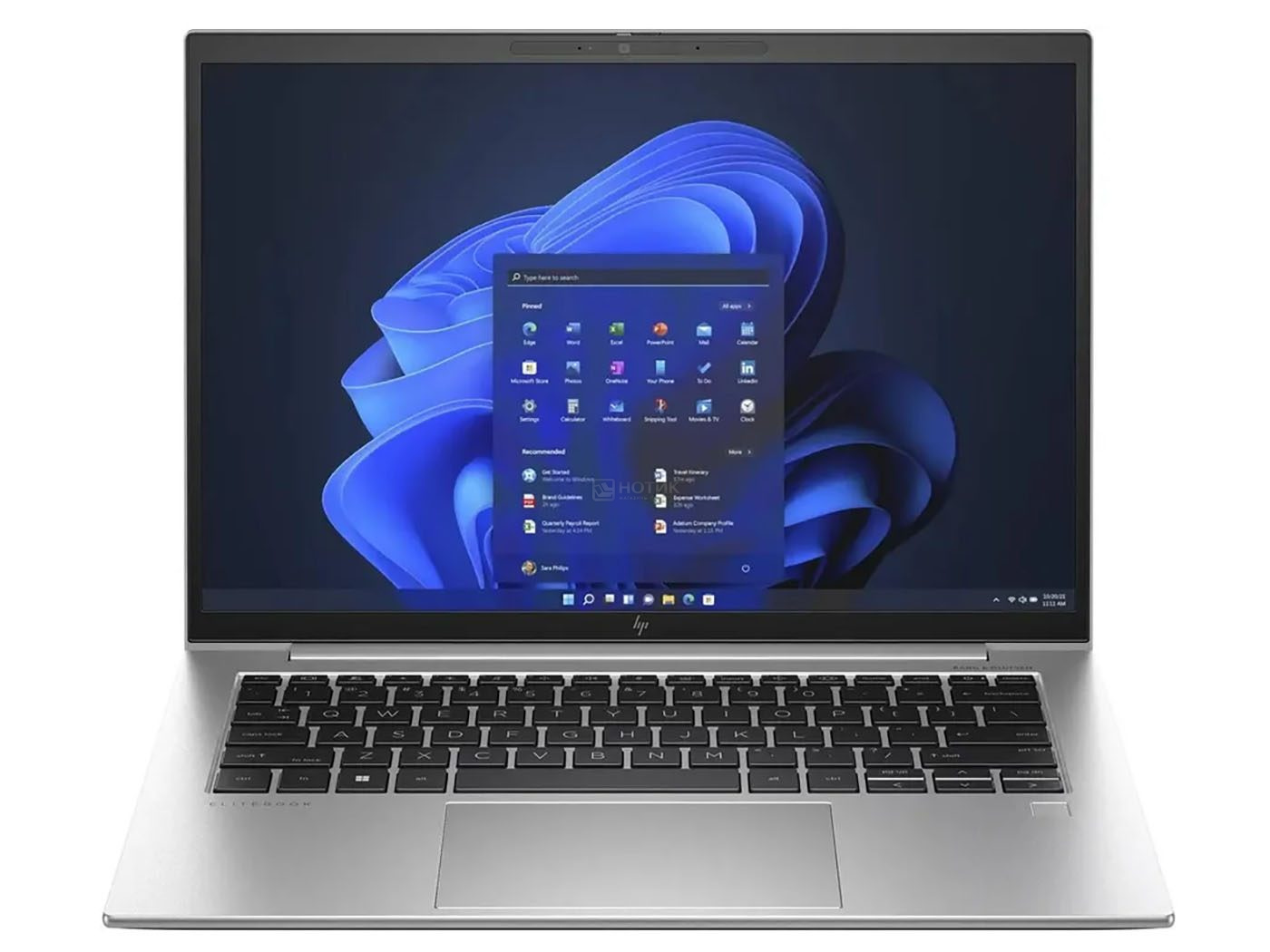 Ноутбук HP EliteBook (5Z556ES-32Gb-Win11Pro) 1040 G10 i7-1355U/16GB/512GB SSD/Iris Xe graphics/14" IPS WUXGA/WiFi/BT/cam/Win11Pro/silver