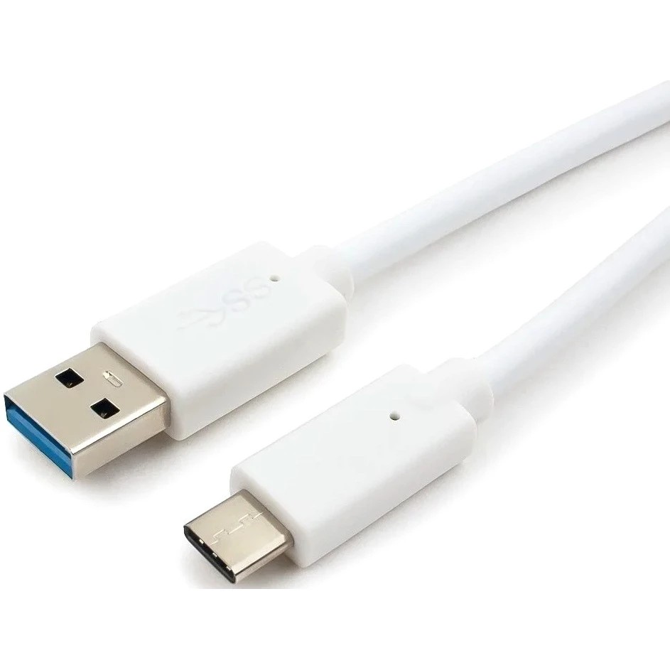Кабель Bion BXP-CCP-USB3-AMCM-1M-W USB 3.0 AM to Type-C cable (AM/CM), 1m 5Гбит/с, 3A (36W) white
