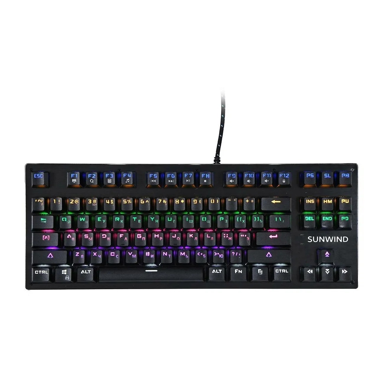 Клавиатура SunWind SW-K900G (1422332) черный USB