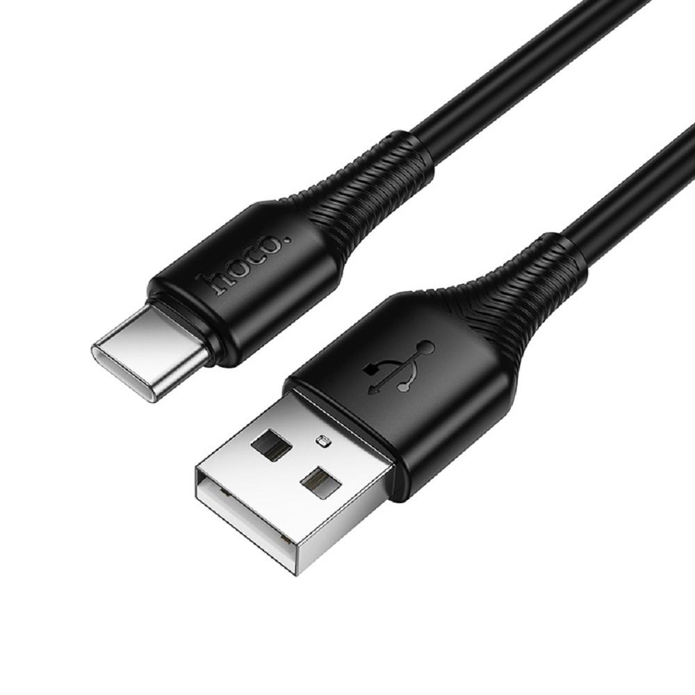 Кабель HOCO X120/ USB  Type-C/ 1m/ 3A/ Черный, (Арт. HC-58904)