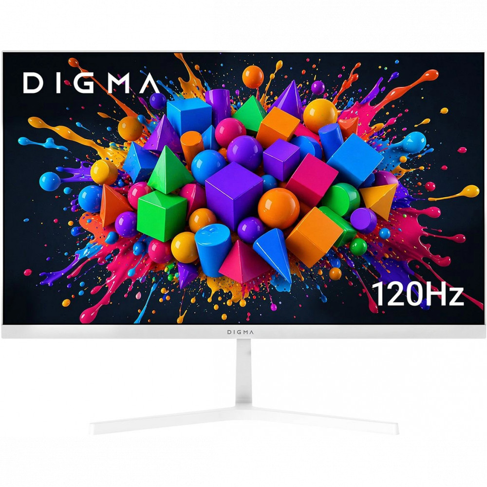 Монитор Digma Progress 27P602F белый IPS LED 1ms 16:9 HDMI M/M матовая 300cd 178гр/178гр 1920x1080 120Hz DP FHD 3.9кг
