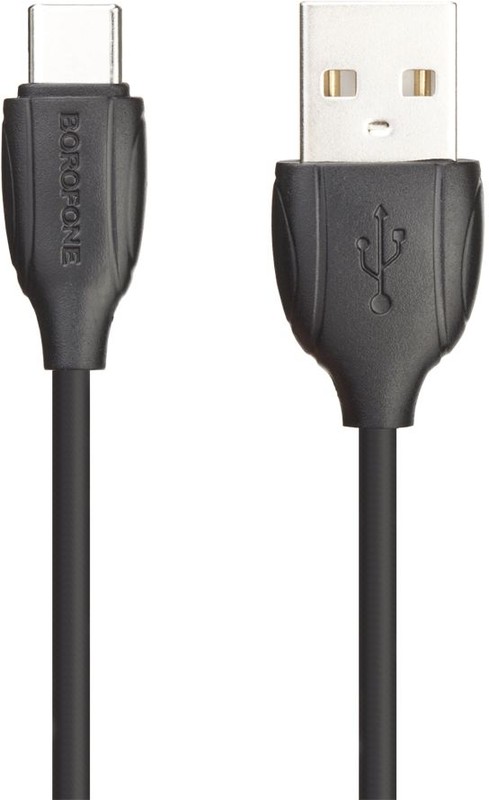 Кабель BOROFONE BX19/ USB  Type-C/ 1m/ 3A/ Черный