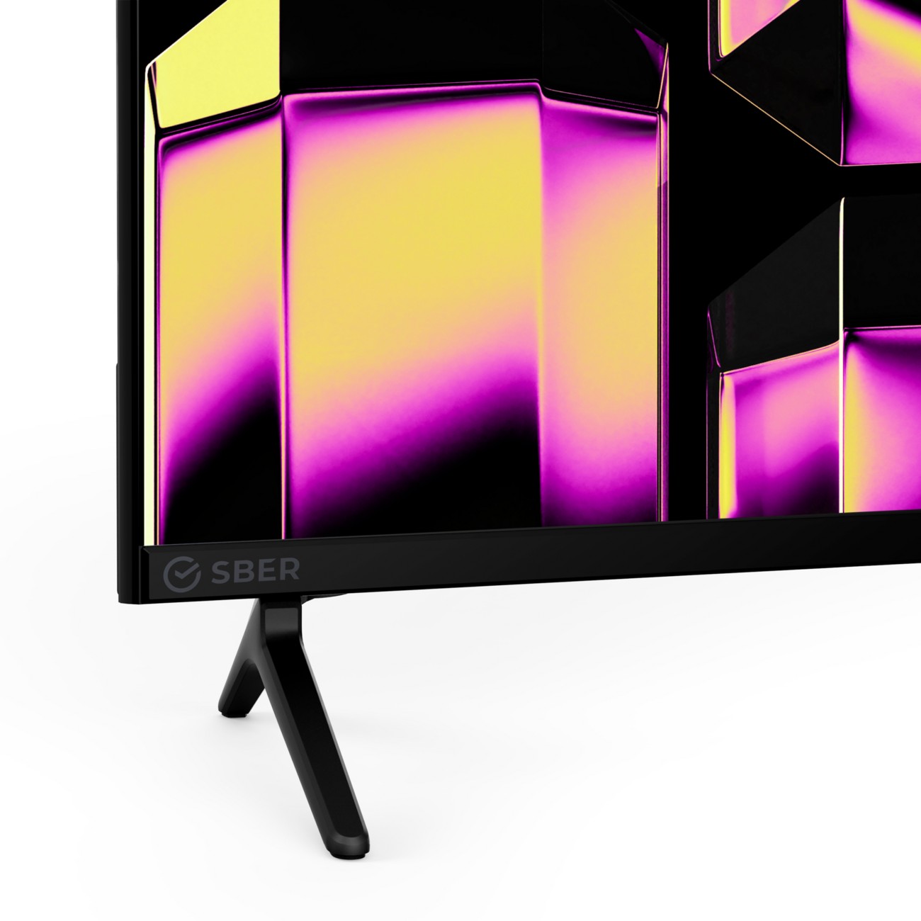 Телевизор 65" Sber SDX 65UQ6000MGAC черный QLED 3840x2160, 4K Ultra HD, 60 Гц, Wi-Fi, Smart TV, Салют ТВ
