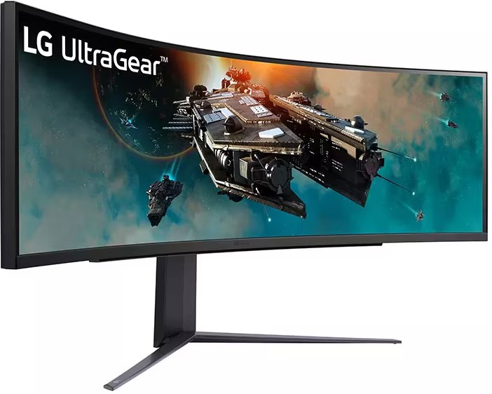 Монитор LG UltraGear 49GR85DC-B черный