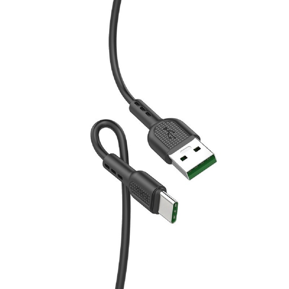 Кабель HOCO X33/ USB  Type-C/ 1m/ 5A/ Черный, (Арт. HC-06119)