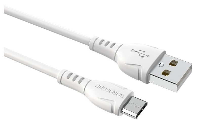 Кабель BOROFONE BX51/ USB  Micro/ 1m/ Белый, (Арт. B-43923)