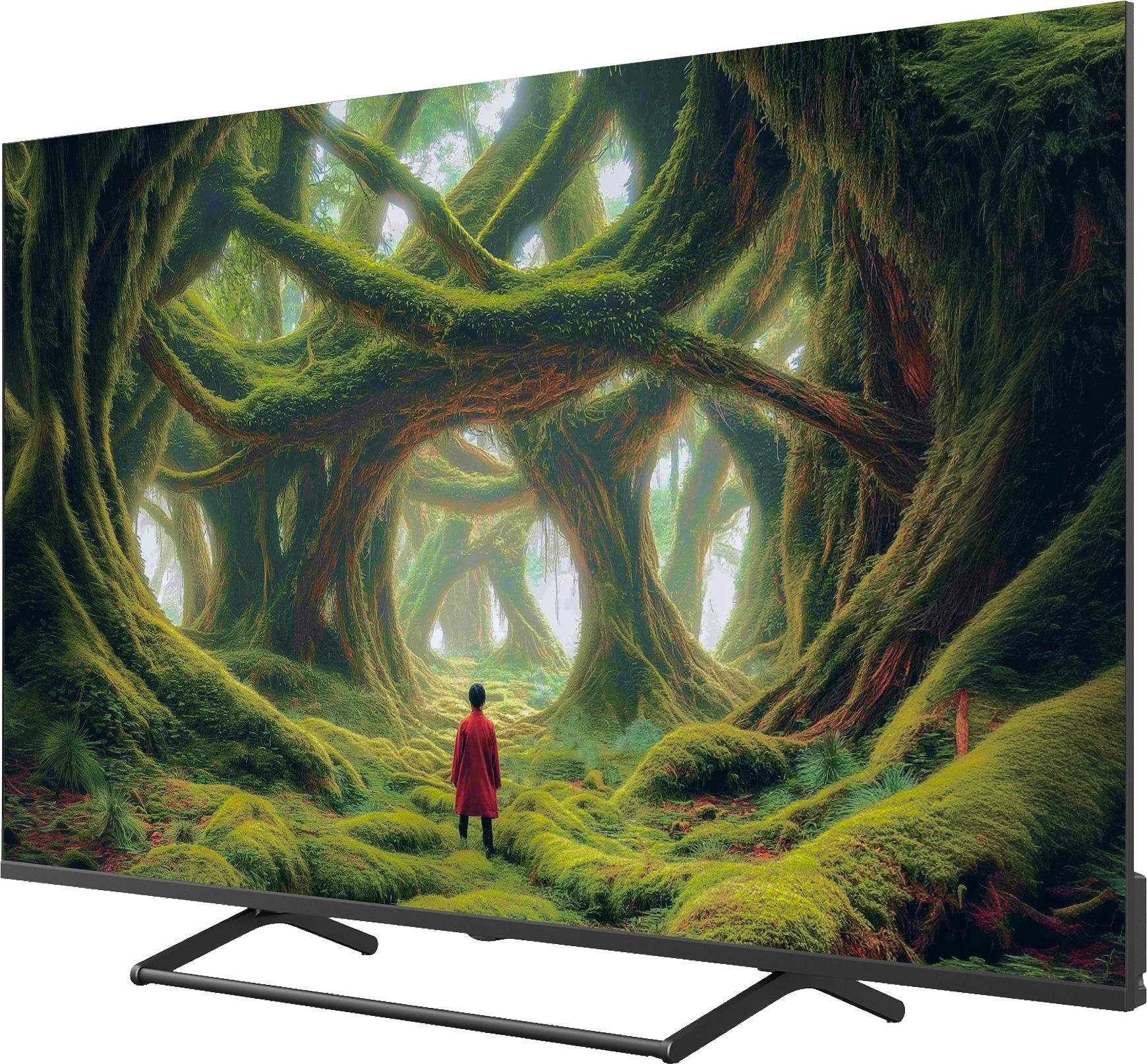 Телевизор 55" Sber SDX 55U5500MBA черный 3840x2160, 4K Ultra HD, 60 Гц, Wi-Fi, Smart TV, Салют ТВ