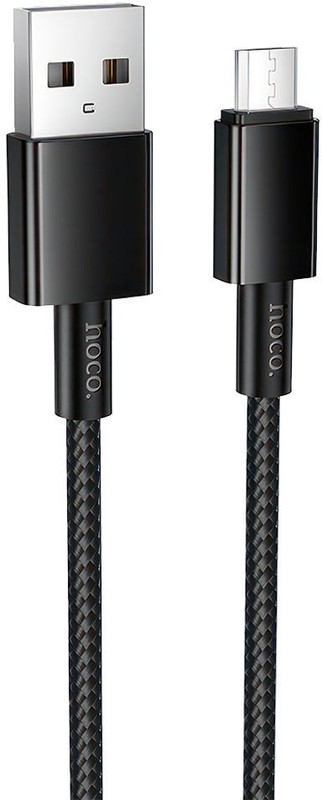 Кабель HOCO X119/ USB  Micro/ 1m/ 2,4A/ Черный