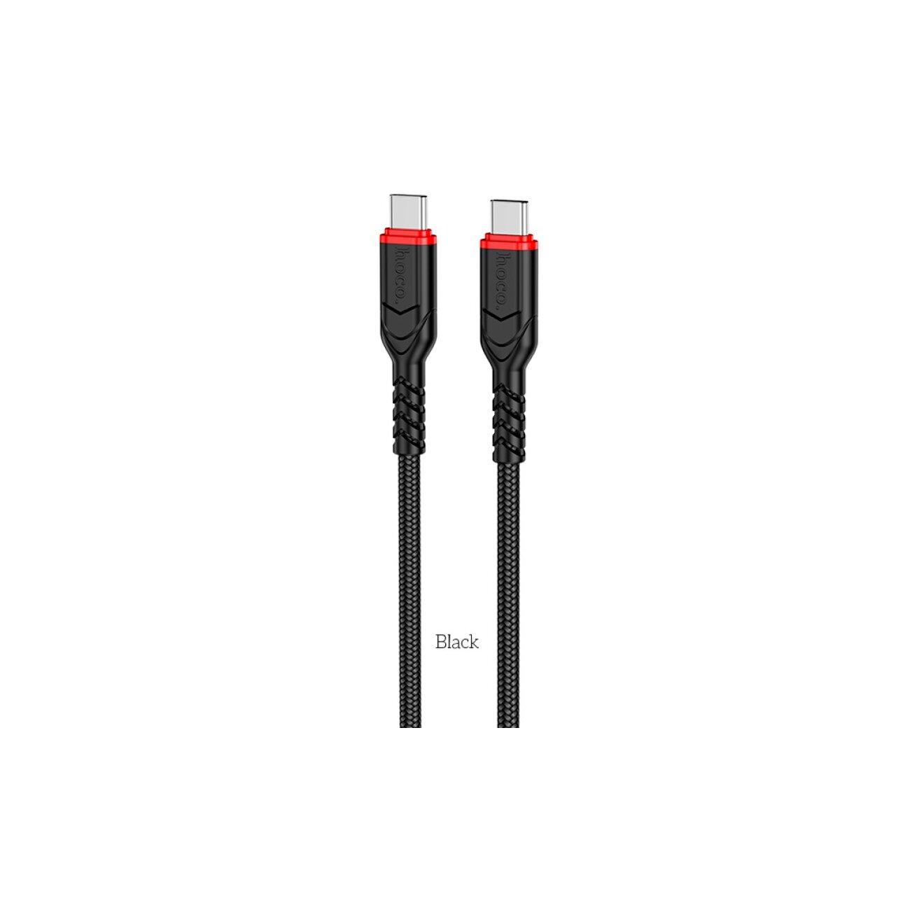 Кабель HOCO X59/ PD  Type-C-Type-C/ 1m/ 3A/60W/ Черный, (Арт. HC-94147)