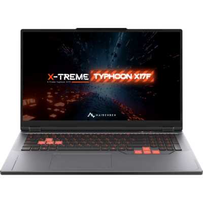 Ноутбук Maibenben X17F-R989560G34LG4E10 Typhoon 17.3"(1920x1080 IPS (144Hz) )/AMD Ryzen 9 8940HX(2.4Ghz)/16384Mb/1024PCISSDGb